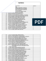 Student Distribution On Exam Halls