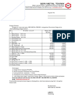 Pricelist Seri Metal