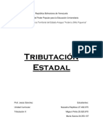 Tributacion Estadal Trabajo