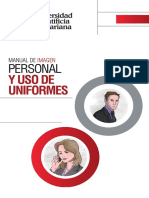 Manual de Imagen Personal y Uso de Uniformes