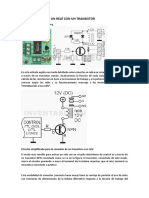 Como Controlar Un Relé Con Un Transistor