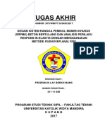 Desain Sistem Rangka Pemikul Momen Khusus (SRPMK) Beton Bertulang Dan Analisis Perilaku Respons In-Elastis Dengan Menggunakan Metode Pushover Analysis