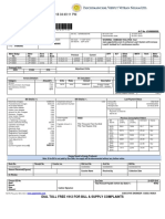 Electricity Bill August 2018