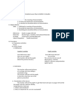 A Detailed Lesson Plan in MAPEH IV