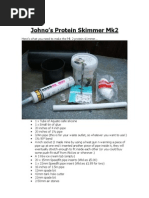 Johno's Protein Skimmer Mk2