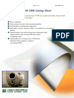 PTEF M - PTFE GBK Sheet, PFA Welding Rod and Cap Strip