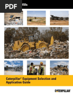 Waste Landfill CAT Equipment Selection Application