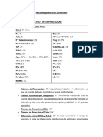 Psicodiagnostico de Rorschach