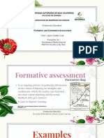 Formative and Summative Assessment