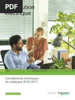 CATALOGUE SCHNEIDER ELECTRIC DISTRIBUTION ELECTRIQUE FRA Complements Techniques 2016 2017 Maj Fevrier 2018 24Mb PDF