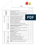 Evaluación Inicial 3 Años.