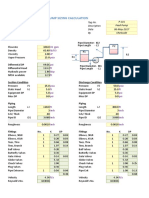 Pump Sizing Calculation: Tag No. P-101 Description Feed Pump Date 06-May-2017 by Cheguide