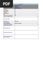 Survey Report Format SBIGIC FRONT SHEET