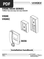 Videokit VK8K/3656 SERIES Vk8K Vk8Kc: Installation Handbook