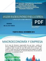 Analisis Macroeconomico Empresa II Presentacion Powerpoint