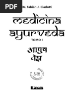 Medicina Ayurveda Tomo I