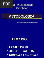 Metodología de Investigacion