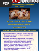 Clase 1 Uap Biologia Del Cerdo 2018 - 2