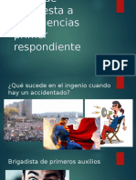 Taller de Respuesta A Emergencias Primer Respondiente