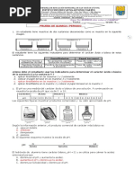 Prueba I Periodo Quimica