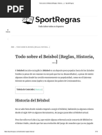 Todo Sobre El Beisbol (Reglas, Historia, ... ) - SportsRegras