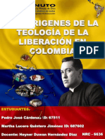 Infografía Teología de La Liberación en Colombia