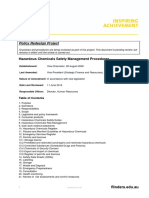 Hazardous Chemicals Safety