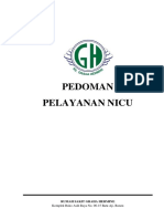 Pedoman Pelayanan NICU