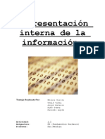 Representación Interna de La Información