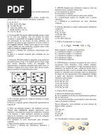 Lista de Substâncias Simples e Composta, Modelo Atômico de Dalton PDF