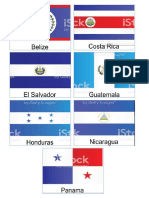 Banderas de Centroamerica