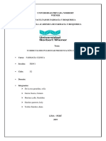 Universidad Privada Norbert Wiener: Tuberculosis Pulmonar Presentación Caso Clinico