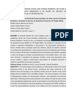 Artigo Sobre Política de Assistência Social Das Forças Armadas