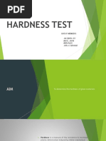 Hardness Test