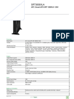 Smart-Ups On-Line Srt3000xla Apc