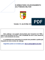 Catálogo de Armas para Colecionamento Da 2 Região Militar