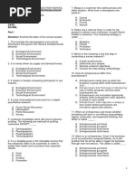 Entrep Midterm Pretest