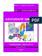 Geografie Umană - Caiet Pentru Clasa A X-A, Ioan Mărculeț