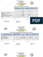 TOS Pre Test 18-19