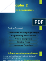 Programming Language Design Issues