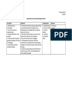 cbm5 Behavioral Management Plan