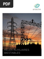 Arteche CT Reles Biestables Es