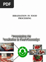 Irradiation in Food Processing