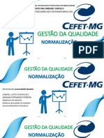 Seminário de Gestão Da Qualidade (Normalização)