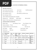 Case Study On Puperial Pyrexia