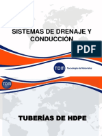 TDM Sistemas de Drenaje y Conduccion