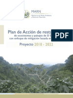 Plan de Accion Restauración EL SALVADOR