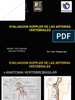 Evalucion Doppler de Las Arterias Vertebrales