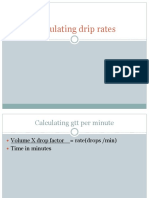 Calculating IVI Rates