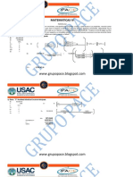 Matematicas Iv, Material de Apoyo 1er Parcial 2016 PDF